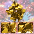 thumbnail image 3 of Unique Bargains 2 Pcs Cheerleader Poms Poms Wrist Flower Round Cheerleading Practice Poms Gold Tone, 3 of 5