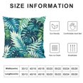 thumbnail image 5 of GOSMITH  Natural Mulberry Pillowcase for Hair and Skin, Mulberry Bed Pillow Case with Zipper,  Organic Pillowcase with Green Monstera Print, 5 of 5