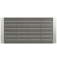 thumbnail image 3 of Modway Shore Outdoor Patio Aluminum Rectangle Bar Table in Silver Gray, 3 of 4