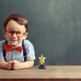 thumbnail image 3 of WEUVEB 6pcs Star Trophy Awards For Kindergarten Students Golden Plastic Awards, 3 of 9