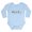 Sky Blue, variant on CafePress - Word. Body Suit - Long Sleeve Cotton Baby Bodysuit