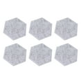 thumbnail image 1 of 12Pcs Hexagonal Acoustic Panels Wall Sticker Sound Absorbing Board Kindergarten Self Adhesive Sound Insulation Board Hexagonal Decoration 14X12X7Cm Polyester Hexagonal Shape, 1 of 7