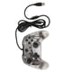 thumbnail image 4 of Controlador de juego con cable de doble vibración RGB transparente Shell Gamepad Joystick para Xbox PC blanco, 4 of 5