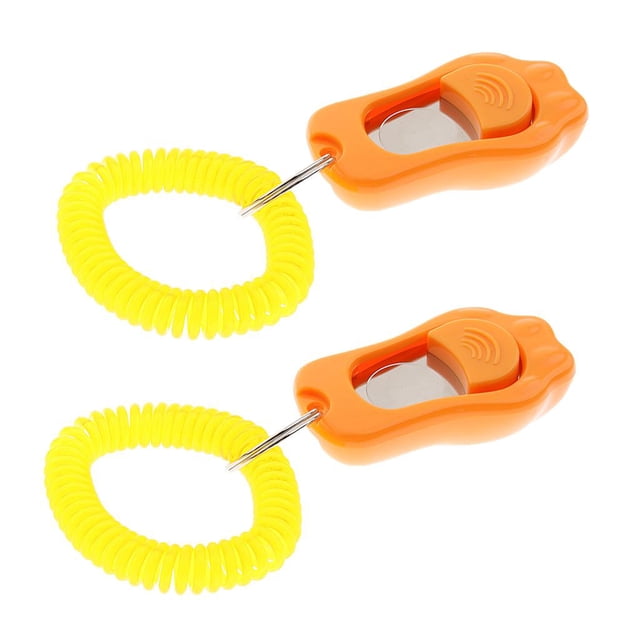 Yinanstore Dresseur pour Chien 2 Unités, Chiot - Orange