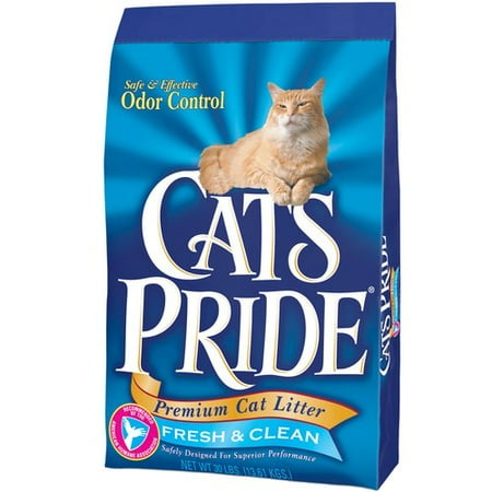 Cat's Pride Premium Cat Litter Fresh & Clean 30 Lb Bag ...