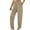 Khaki, variant on zbxnLI Women's Sweatpants Comfy Elastic Waist Jogger Pants with Pockets Casual Running Pants
