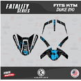thumbnail image 2 of Kalair GFX Graphics Kit for Ktm DUKE 890 (2018-2023) Fatality Series, 2 of 4