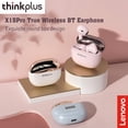 thumbnail image 2 of Thinkplus X15 Pro Auriculares inalámbricos Auriculares BT con micrófono 6H Playtime Bass Stereo Spor Carevas Rosa, 2 of 7
