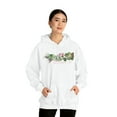 thumbnail image 2 of Haleiwa Co Tropical Flora Hoodie Gildan Unisex Heavy Blend Hood Sweatshirt, 2 of 4