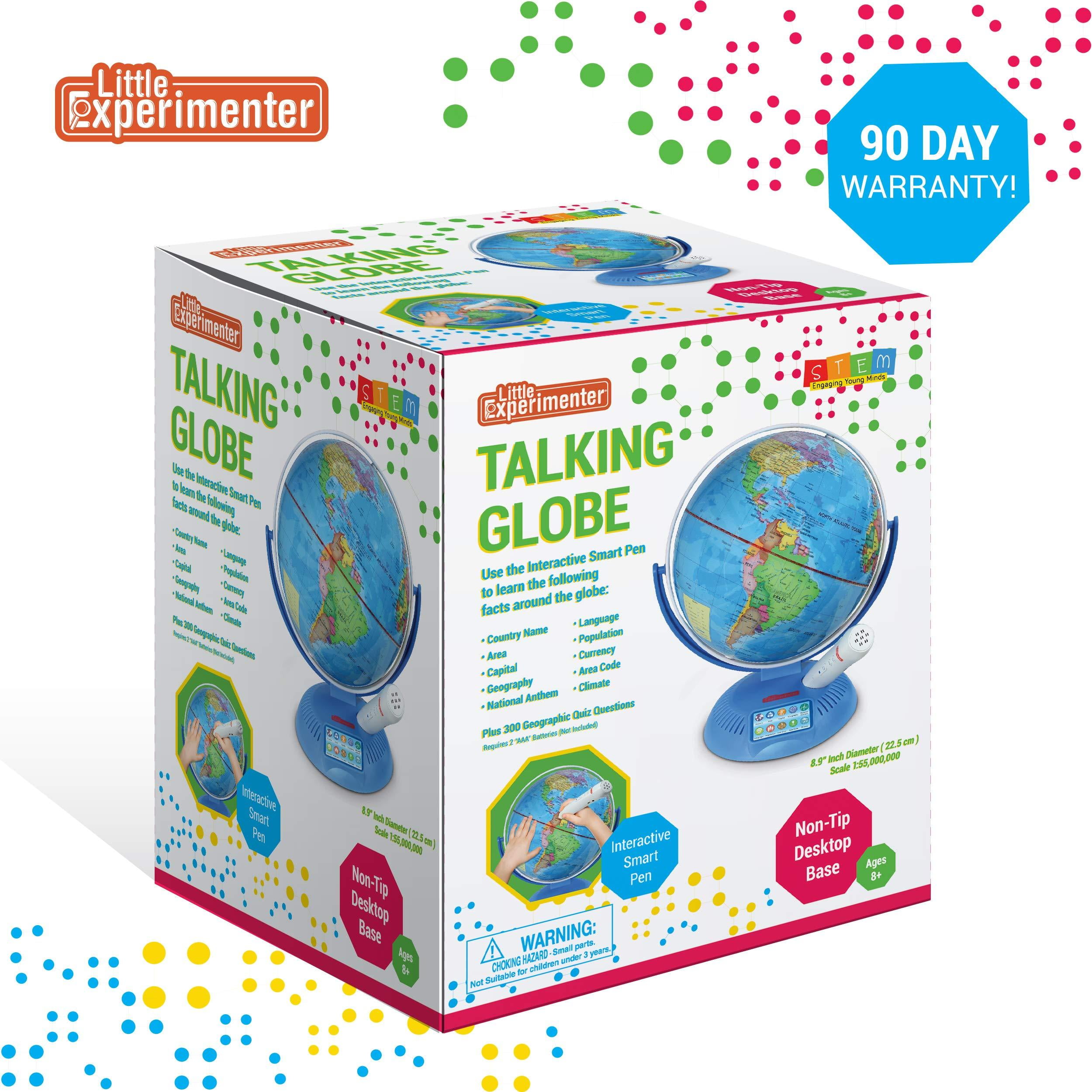 World Globe for Kids - Interactive Globe with Smart Pen