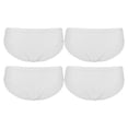thumbnail image 1 of 4 piezas de ropa interior desechable para mujer, algodón puro, absorbente, transpirable, suave, para maternidad, 1 of 10