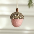 thumbnail image 6 of CuiLiyq Christmas Tree Ornaments, Felt Pine Cone Shaped Ornament, For Family Festivals Wedding Party Decorations and Christmas Gifts (Pink), 6 of 6