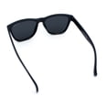 thumbnail image 5 of SA106 Polarized Sport Keyhole Bridge Sunglasses for Men UV400 Lightweight Plastic Shiny Black Frame - Black Lens, 5 of 6