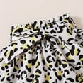 thumbnail image 4 of Dooleck Mamas Baby Girl Clothes Infant Ruffle Onesies Bodysuit Leopard Skirt Outfit, 4 of 8