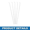 thumbnail image 4 of Unique Bargains Bike Bicycle Spokes 14G Mountain Bike Spokes Bicycle Spokes Carbon Steel Silver Tone 36Pcs Silver Tone, 190mm, 4 of 7