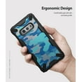 thumbnail image 5 of Ringke Fusion-X Case Compatible with Samsung Galaxy S10e, Transparent Hard Back Shockproof Advanced Bumper Cover - Camo Blue, 5 of 6