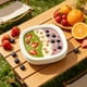thumbnail image 4 of Bandeja de acero inoxidable para hacer helados y yogur con 2 palas, compacta máquina casera de postres para golosinas congeladas y servicio de fiestas, 4 of 9