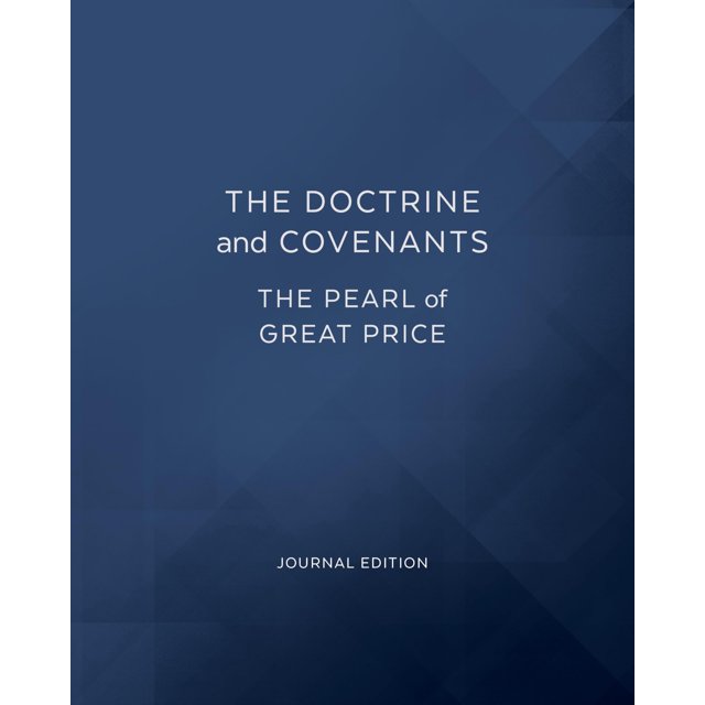Doctrine and Covenants Journal Edition Large Print Lined ppr