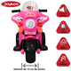 thumbnail image 3 of Moto Montable Eléctrica para Niños con Luces y Sonido Bateria Recargable de 6v - Rosa, 3 of 7