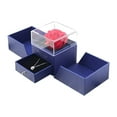 thumbnail image 3 of hengsof Double-door Eternal Rose Ring Box, Valentine's Day Gift Packaging Box, Earrings Ring Necklace Box, Romantic Gifts for Her Mom Wife Girlfriend, 3 of 6