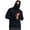 *Black, variant on VBVC Men's UPF 50 Sun Protection Hoodie with Face Mask and Thumb Holes,Quick Dry Long Sleeve Fishing Hiking Shirt For Men,Gray,M-3XL