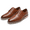 BROWN-PU, variant on BURUDANI Mens Casual Round Toe Classic Lace-up Oxford Shoes