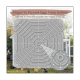 thumbnail image 3 of 6Pack Washable Nesting Pads Chicken Nesting Boxes Chicken Bedding for Chicken Coop, 12 x 12 Inch Green, 3 of 5