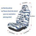 thumbnail image 3 of Fotbe Palm Tree Funda para Asiento de Auto con Estampado – Impermeable y Antisudor – Ajuste Universal, Lavable a Máquina, Antideslizante (1 Pieza), 3 of 5
