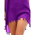 thumbnail image 6 of Dewadbow Women Beachwear Swimwear Tassel Bikini Cover Up Kaftan Beach Dress, 6 of 6