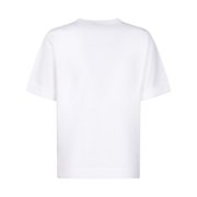 Brunello Cucinelli Cropped T-Shirt With Classic Round Neckline (Womens)