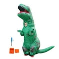 thumbnail image 2 of Inflatable Dinosaur Costume, 190T Waterproof Polyester Inflatable Dinosaur Blow Up Costume For Halloween, Christmas, Cosplay Party, 2 of 8