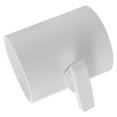 thumbnail image 1 of FONDOTIN Backdraft Damper Valve Dryer Vent Damper ABS White 1Set Industrial Plants, 1 of 8
