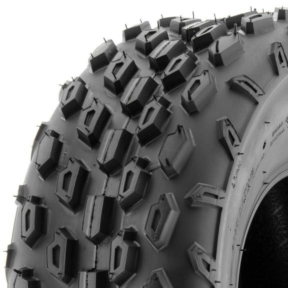 SunF ATV/UTV All Terrain Quad Mini Bike Tire 19x7-8 19x7x8 6 PR Tubeless A015 (Single)