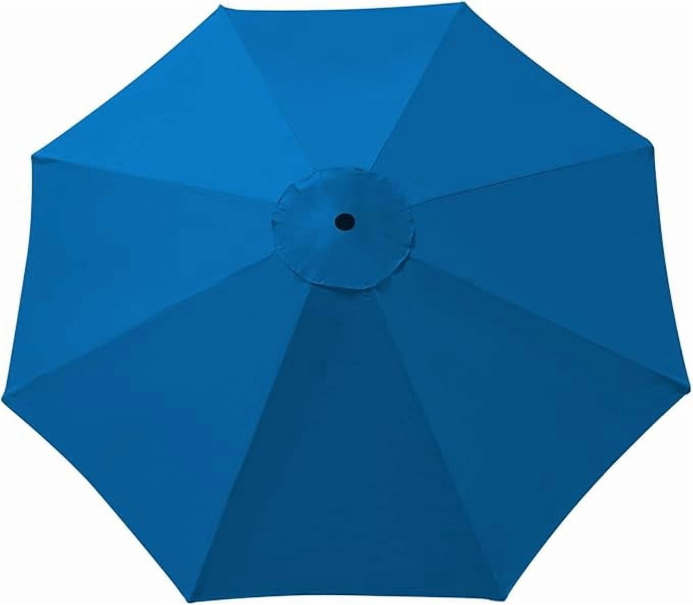 SOLAXO 9ft 6ribs Umbrella Canopy Cover Replacement Top Canopy for Patio Umbrella