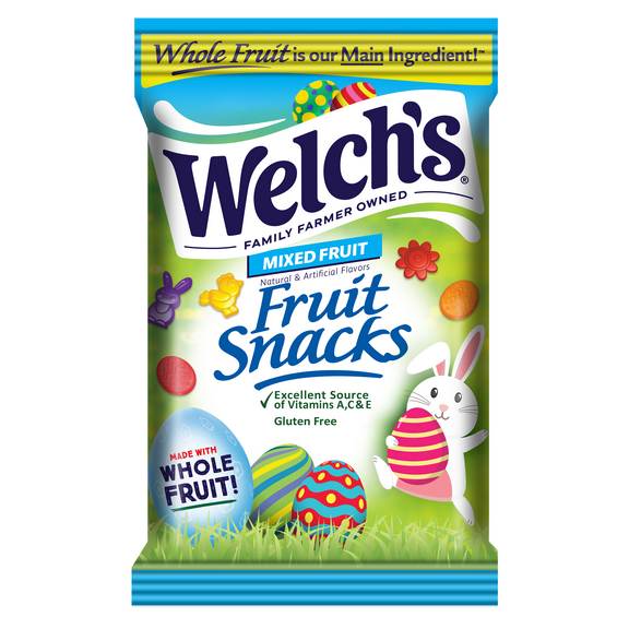 Welch's Fruit Snacks, Easter, Mixed Fruit 2.25 oz