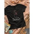 thumbnail image 3 of Be My Valentine? T-Shirt Women -Smartprints Designs, Female x-Large, 3 of 4