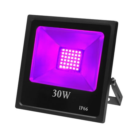 

UV LED Light Ultra Violet Floodlight Stage Ambient Light Projection Lamp IP66 Waterproof 85-265V 30W