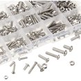 thumbnail image 1 of Kit 440 Uds M3 M4 M5 de acero inoxidable cabeza hexagonal botón cabeza hueca Cable perno tornillo tuerca de bloqueo Kit de combinación con caja de almacenamiento, 1 of 7