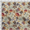 thumbnail image 4 of Soimoi Floral Print,Cotton Poplin, Sewing Fabric Sold by The Yard 42 Inch Wide,Sewing Craft Quilting/Quilt Making Fabric, Multicolor, 4 of 5