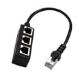 thumbnail image 4 of Adaptador de Extensión de 3 Vías perfecl 1 a 3 Puertos Ethernet LAN, 4 of 8