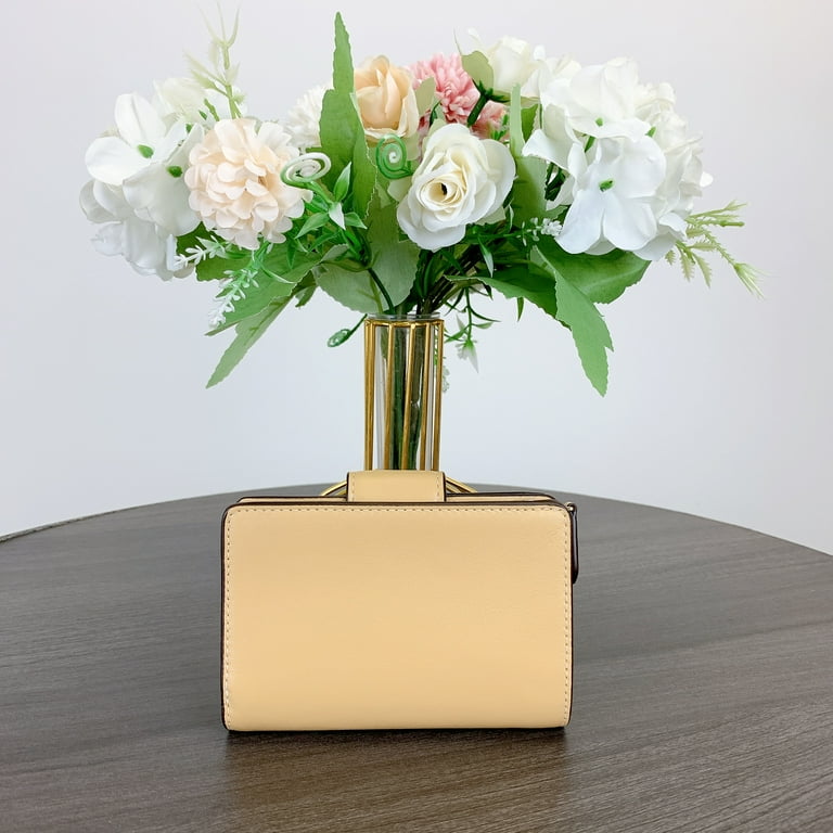Coach CR791 Medium Corner Zip Wallet IN TAN - Walmart.com