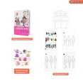 thumbnail image 6 of Doll Making Kit with Soft Fabrics, Elastic Lace, Embroidery for Kids Crafting, 6 of 9