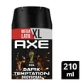 thumbnail image 2 of Desodorante antitranspirante Axe dark temptation en aerosol para caballero 210 ml, 2 of 6