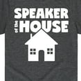 thumbnail image 3 of Instant Message - Speaker Of The House - Toddler & Youth Short Sleeve Graphic T-Shirt, 3 of 6