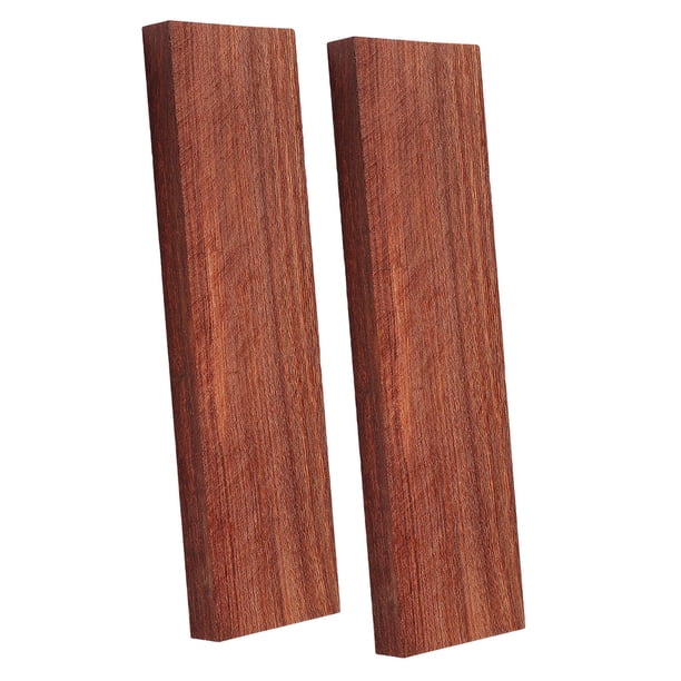 Bloque de mango en blanco de madera de secuoya, perillas para manualidades, bricolaje, placa de mango de madera de secuoya 2 PC