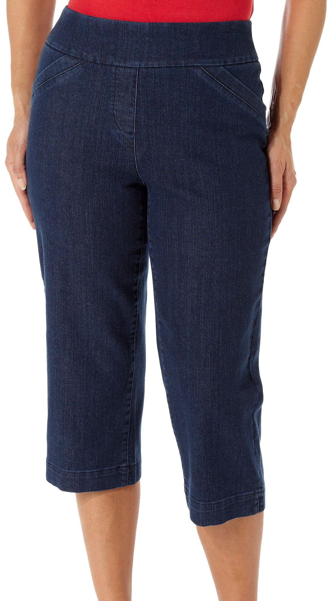 denim capris walmart