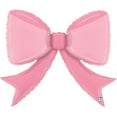 thumbnail image 2 of 41 inch Betallic Pretty Pink Bow Foil Mylar Balloon - Party Supplies Decorations, 2 of 3