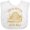 AA-White, variant on Inktastic Life's Better With Bees Boys or Girls Baby Bib