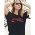 thumbnail image 2 of Summer Women's Front Printed Short Sleeve T Shirt Top Comfortable Breathable Fabric Casual Sports Style Christian Tee Tee For Adult, Men, Women, Teen, Teenager, Adolescent, Youth, 2 of 5