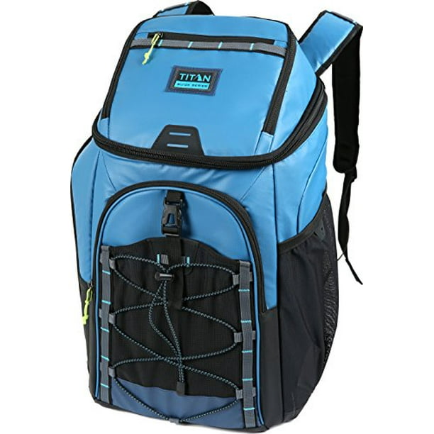Arctic Zone Titan Guide Series 30 Can Backpack Cooler, Blue